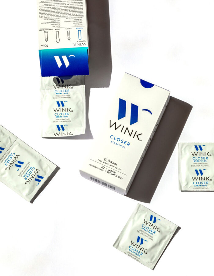 Wink Closer Extra Thin Condoms assortment